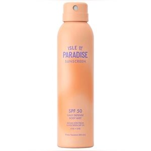 Isle of Paradise Daily Defense Body Mist SPF 50 Sunscreen
